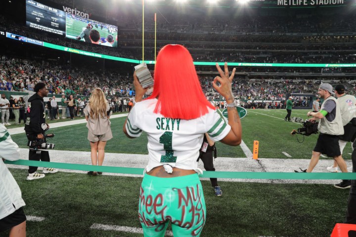 Celebrities Attend The Buffalo Bills Vs New York Jets Game