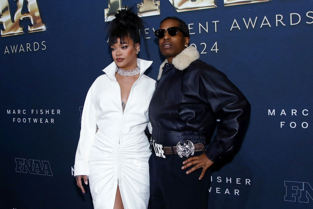 US-FASHION-AWARD-FOOTWEAR, Rihanna, A$AP Rocky
