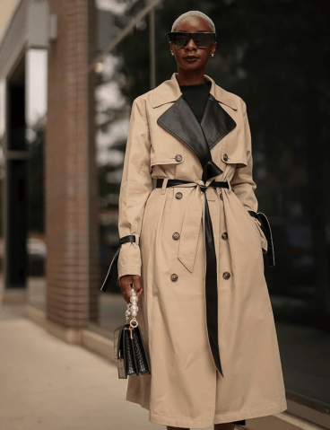 The Drop Women's Hummus Trench Coat by @signedblake